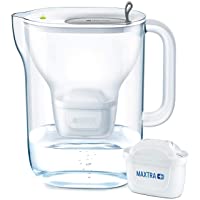 Brita Filtro de agua- estilo XL- incluye 1 cartucho de filtro Maxtra+- Embudo: SMMA- gris claro- 23.5 x 13.5 x 25 cm